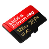 Sandisk Micro Sd Xc 128 Gb Extreme Pro 200 Mb/s 4k V30