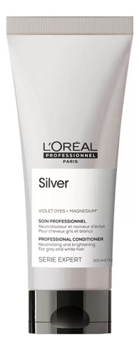 Crema Silver Loreal 200ml Acondicionador Neutralizador