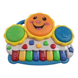 Teclado Piano Musical Bebê Brinquedo Infantil  Colorido