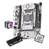 Kit Gamer Placa Mãe Q-d4 X99 White Xeon E5 2620 V3 128gb