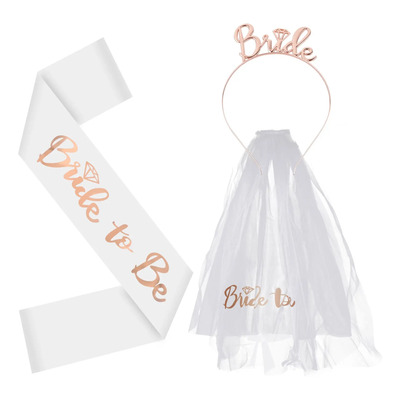 Accesorios Para Despedida De Soltera Bride To Be , 3 Piezas | MercadoLibre