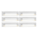 Paquete De 6 Luces Led Lineales De Bajo Voltaje De 9-15 V Ca