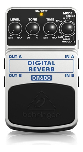 Behringer Dr600 Pedal Reverb/delay Para Guitarra Eléctrica