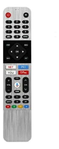 Control Remoto Smart Tv Con Comando Voz Para Noblex Admiral