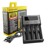 Nitecore New I4 Cargador De Baterias Imr Li-ion Lifepo4