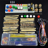 Kit Componentes Electronicos Arduino H05 Fuente Proto Caja