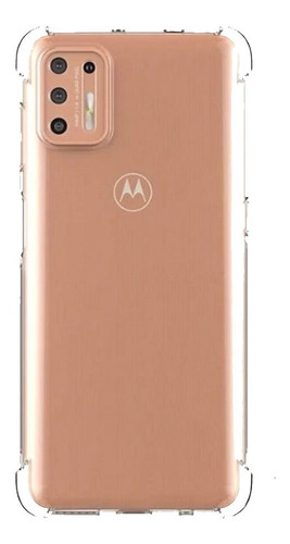 Funda Air Bag Antishock Transparente Para Motorola G9 Plus