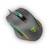 Mouse Gamer Alambrico T-dagger Recruit 2 Rgb 3200 Dpi