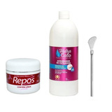 Kit Plastica Dos Pés Hidracalo 1l+bisturi 222+creme Ureia