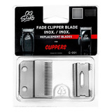 Cuchilla Old Scull Fade Para Clipper Doble Acero Inoxidable