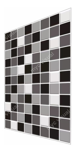 Vinilo Decorativo Azulejos Venecitas 15x20 X 80 Unidades