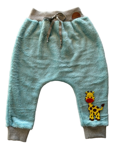 Calça De Material Teddy Tamanho 1/2/3 Anos