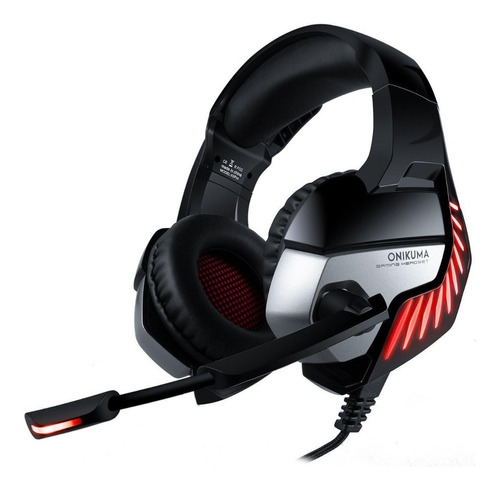 Audífono Gamer Onikuma K5 Pro Rojo