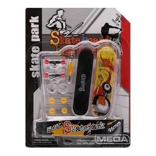 Patineta De Dedos Fingerboard Miniatura Skateboard Juguete