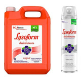 Kit Lysoform Desinfetante Uso Geral 5l + 360ml Aerossol