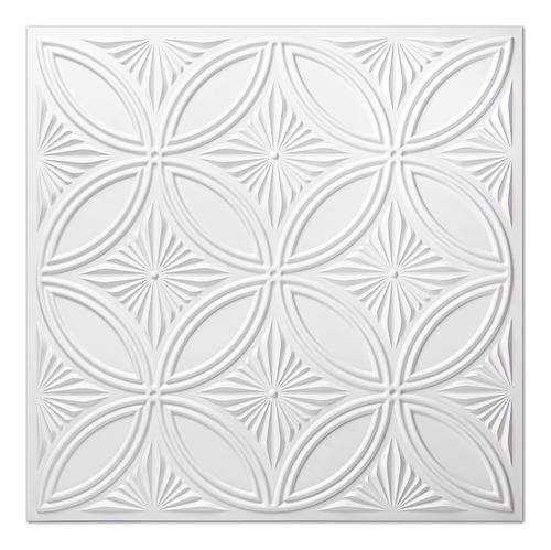 Art3d Azulejo Decorativo De Techo De Pvc De 2 Pies X 2 Pies