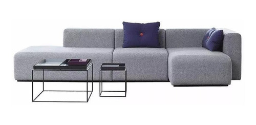 Conjunto Sofá Modular + Chaise Lançamento 3,00m Lançamento Top De Linha 