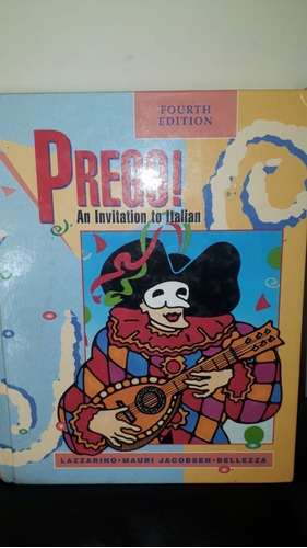 Livro - Prego! An Invitation To Italian - Inglês/ Italiano. 