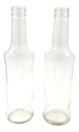 12 Garrafa Long Neck 275ml Transparente Sem Rolha Festa