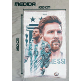 Cobija Frazada Personalizada Messi Polar Flanel