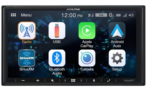 Stereo Alpine Pantalla 7 Android iPhone Bluetooth Gps W650
