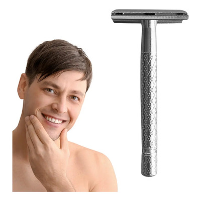 Rastrillo Clasico Afeitar Barba Clásico Doble Filo Dr. Mr