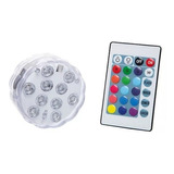 Base Led Sumergible Pileta Jacuzzi Centro De Mesa Con Control Remoto 1 Etheos