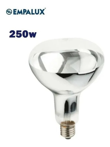 Lâmpada Infravermelha Empalux 250w E27 Para Secagem 127v