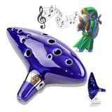 Ocarina De 12 Edificios C/tutorial, Diseño Leyenda De Zelda