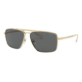 Versace Ve2216 100287 New Aviator Negro Con Accesorios