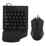 Set De Teclado Y Ratón Jx200 Para Una Sola Mano Manipulator