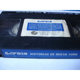 Vhs Historias De Nueva York ( Woody Allen)