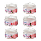 6 Crema Facial Rosa Mosqueta Y Camelia - mL a $120