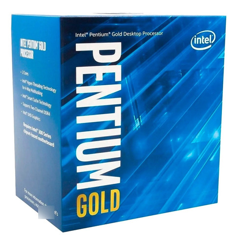 Processador Intel Pentium Gold G5400 8ª Geração 4mb 3.7 Ghz Lga 1151