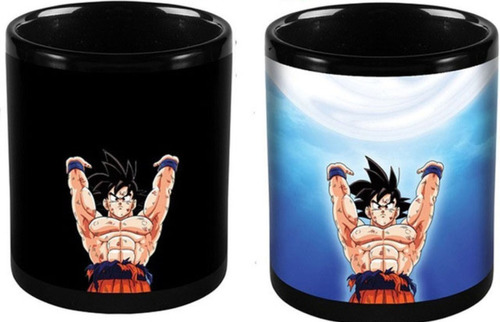 Mug Magico Personalizado Goku Frio Calor 3d