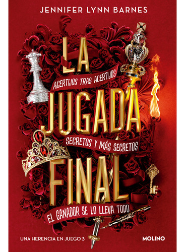 Una Herencia En Juego 3: La Jugada Final, De Jennifer Lynn Barnes., Vol. 3.0. Editorial Molino, Tapa Blanda En Español, 2023