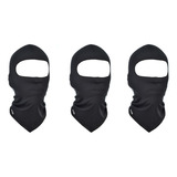 3 Balaclavas Touca Ninja Proteção Uv50+ Termica Poliester