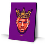 Quadro Canvas Premium 80x60cm Lebron James 05