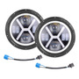 Par De Faros Led Redondos De 7  Para Ford Bronco Mustang