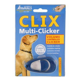 Clicker Adiestramiento Perros Gatos Sonido Regulable Clix 