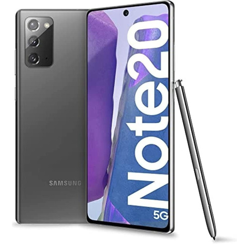 Samsung Galaxy Note20 5g 128 Gb Gris Místico 8 Gb Ram Excelente