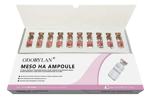 Acido Hialuronico Dermapen  10 Piezas 5ml  