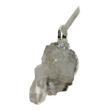 Pingente Drusa De Cristal 2.5cm Pedra Semi Preciosa Promoção