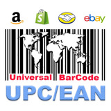 Código Barras Ean Upc Universales, Mxeyu-016, 3000 Códigos
