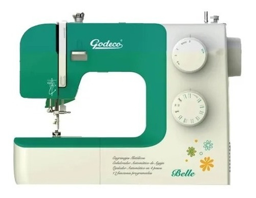 Máquina De Coser Godeco Belle 17 Diseños Automáticos