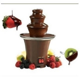 Cascada Fuente De Chocolate Fondue Tres Niveles