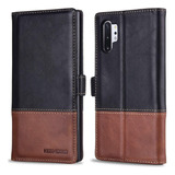 Funda De Cuero Para Samsung Galaxy Note 10 Plus / 10 Plus...