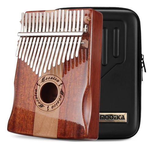 Moozica - Kalimba Marimba De 17 Teclas, Profesional Pulgar,