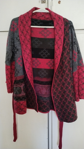 Saco De Lana Tipo Kimono