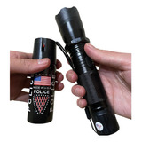 Kit Defensa Personal + Linterna Protección Luz Potente